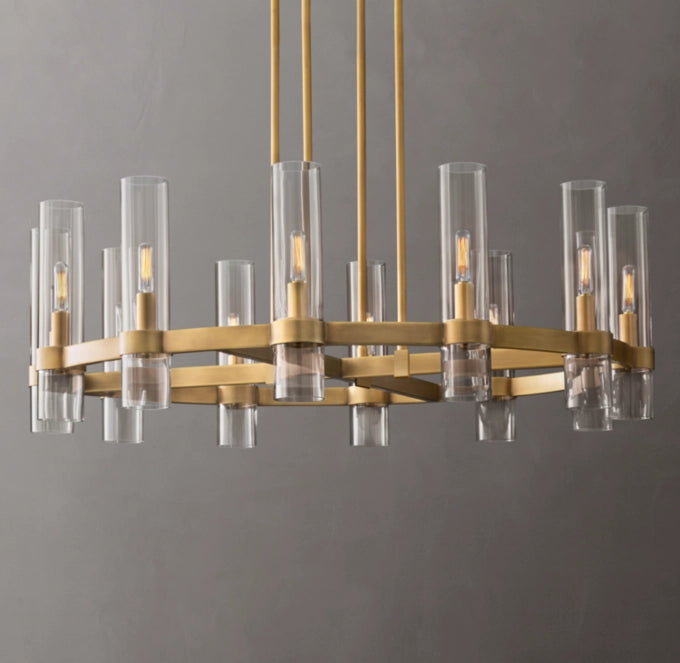 Ravelle Round Chandelier 36"