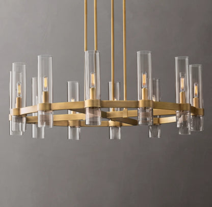 Ravelle Round Chandelier 36"