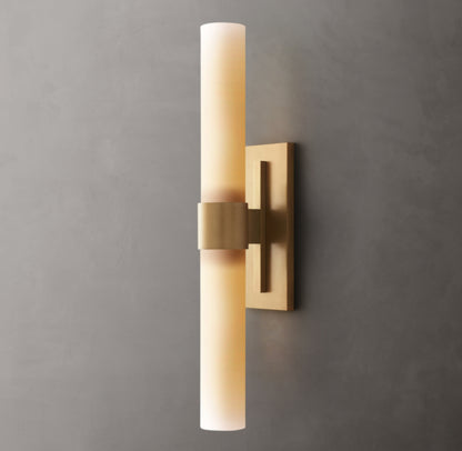 Ravelle Milk Glass Linear Sconce