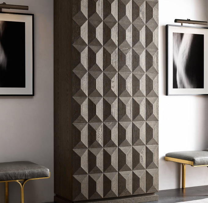 1960s Link Leather Bench