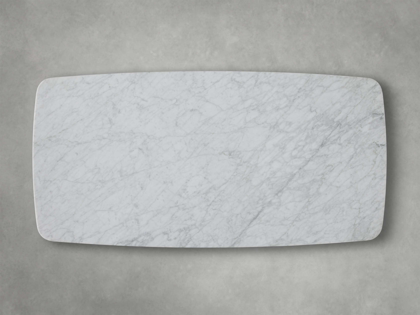 Saint Germain Stone Coffee Table with Dauphine Base