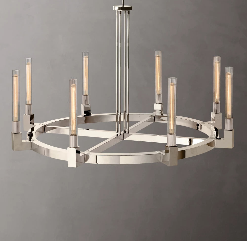 Cannele Round Chandelier 48"