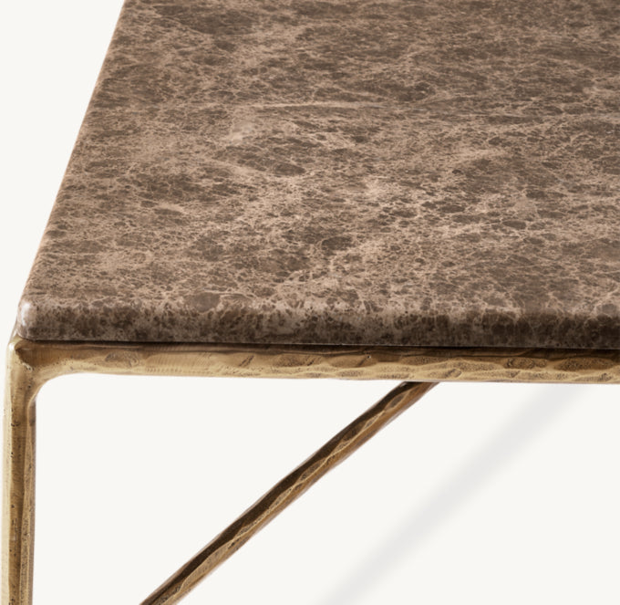 Thaddeus Marble Square Coffee Table