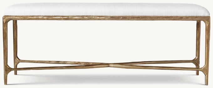 Thaddeus Fabric End-Of-Bed Bench