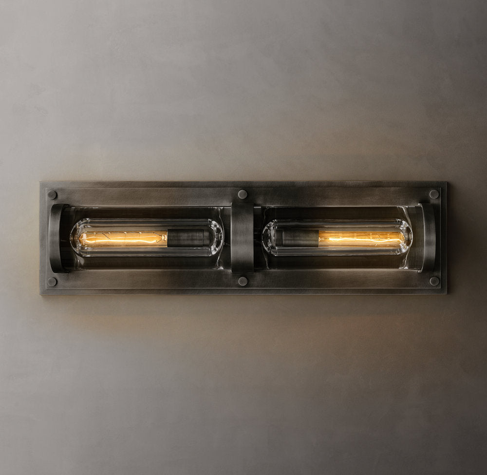 Savile Round Linear Sconce