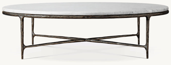 Thaddeus Marble Round Coffee Table
