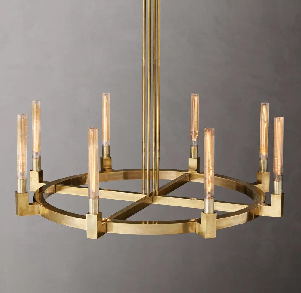 Cannele Round Chandelier 48"