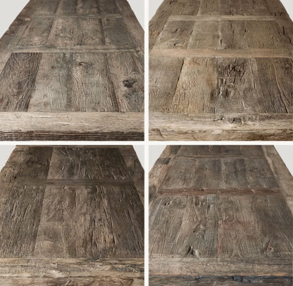 Reclaimed Rustic Oak Square Coffee Table