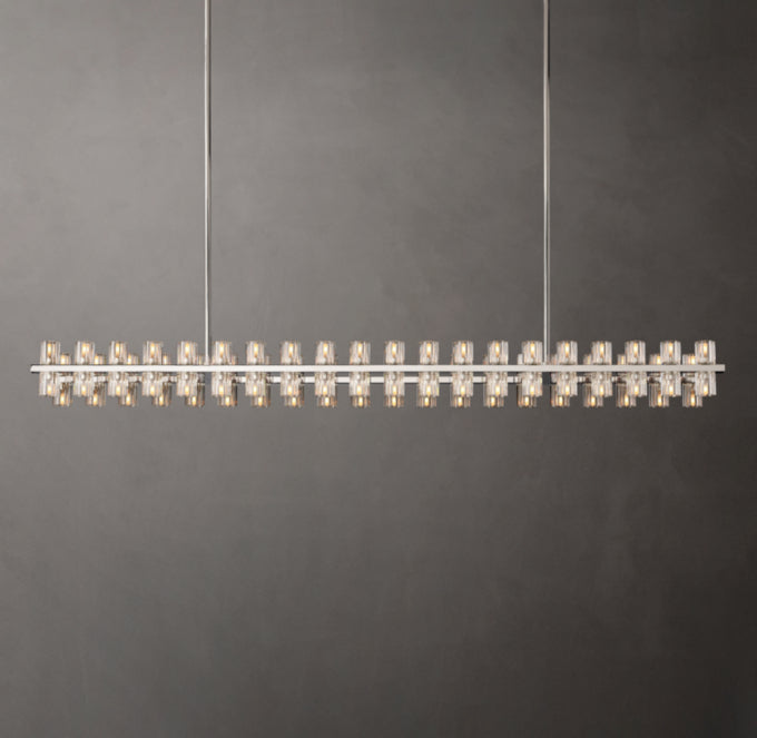 Arcachon LED Rectangular Chandelier 72"