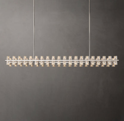 Arcachon LED Rectangular Chandelier 72"