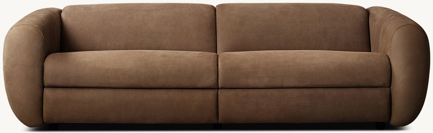 Monceau Recliner Leather Sofa