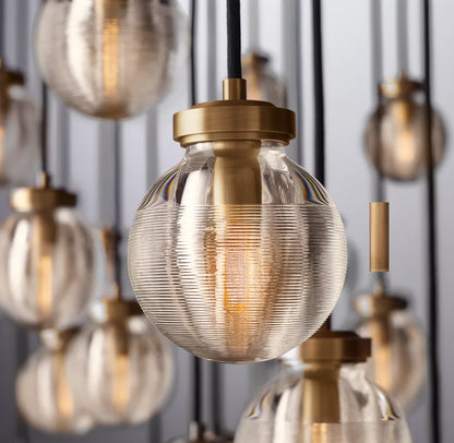 Pearl Rectangular Chandelier 72"