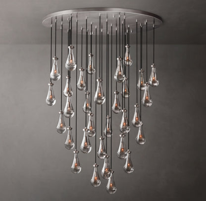 Rain Round Chandelier 60"