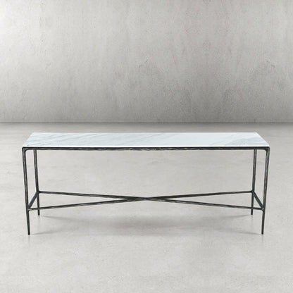 Thaddeus Marble Console Table 60"/72"W