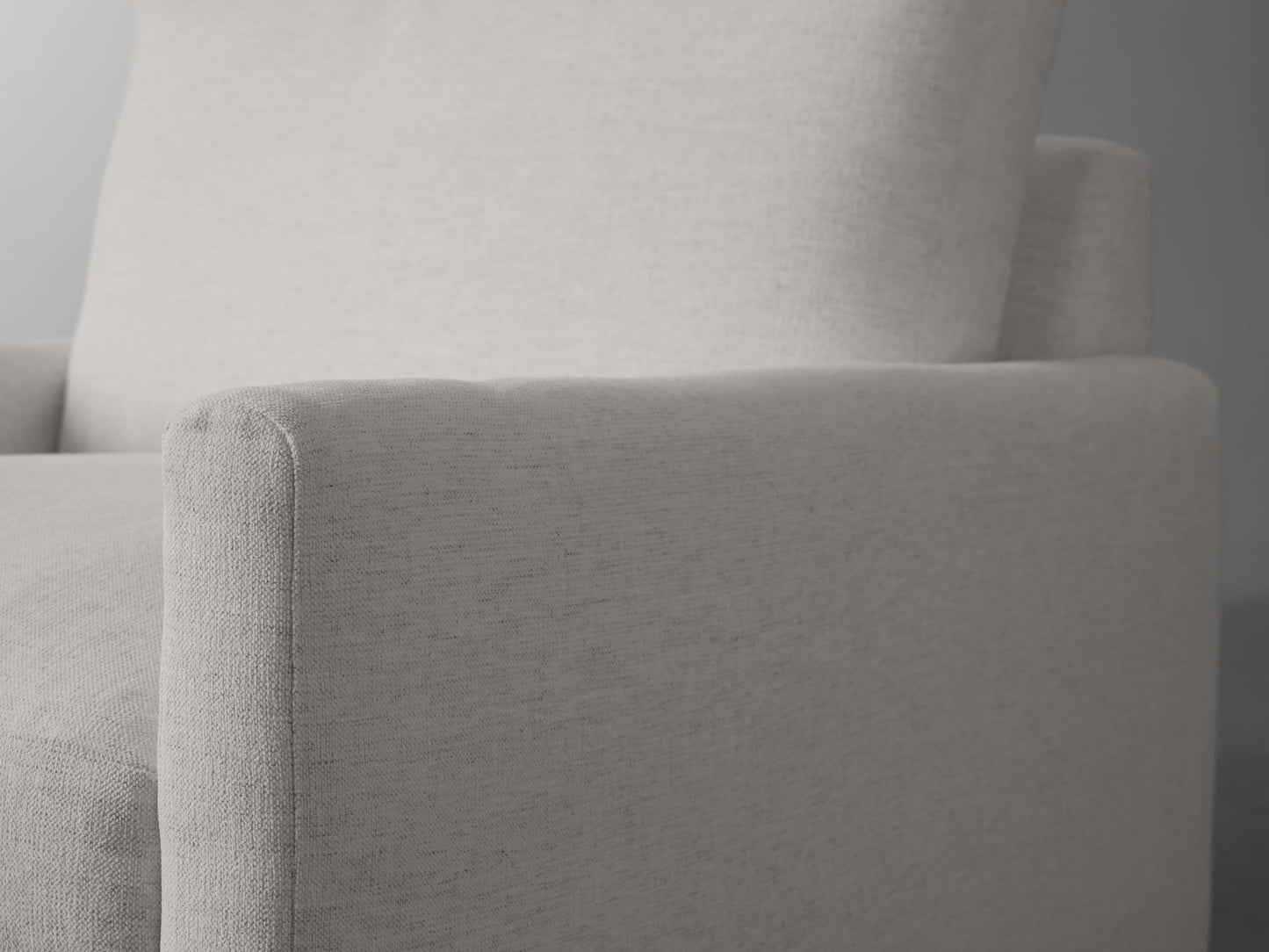 Kipton Swivel Chair in Nomad Snow