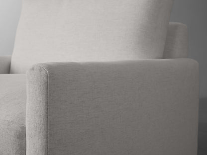 Kipton Swivel Chair in Nomad Snow