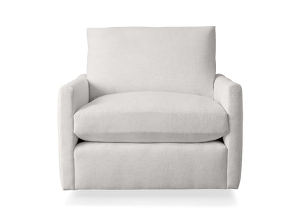 Kipton Swivel Chair in Nomad Snow