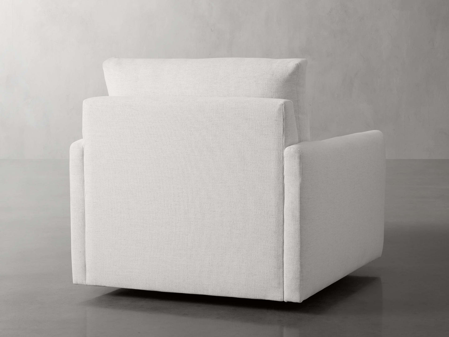 Kipton Swivel Chair in Nomad Snow