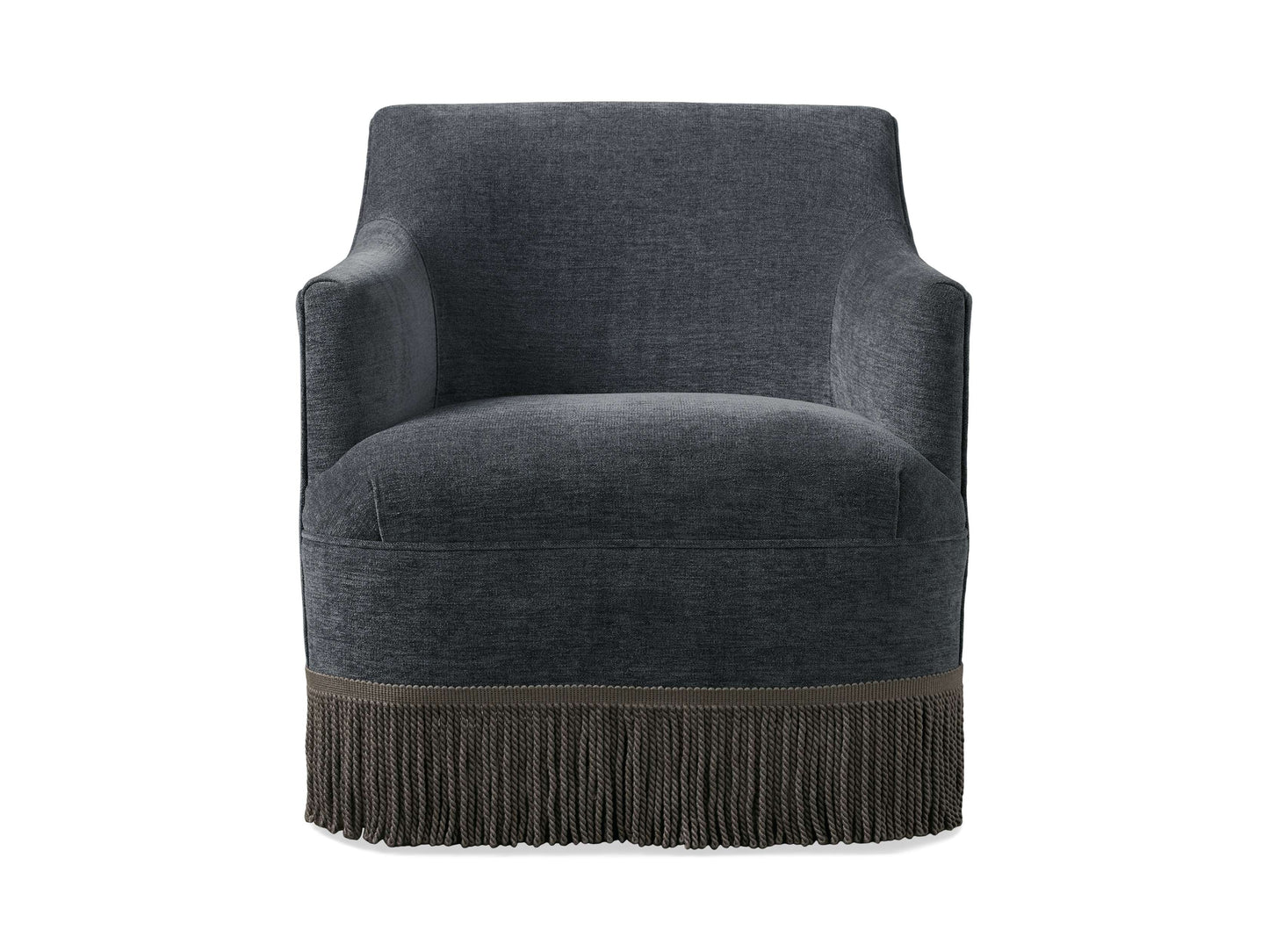 Savannah Swivel Chair with Fringe