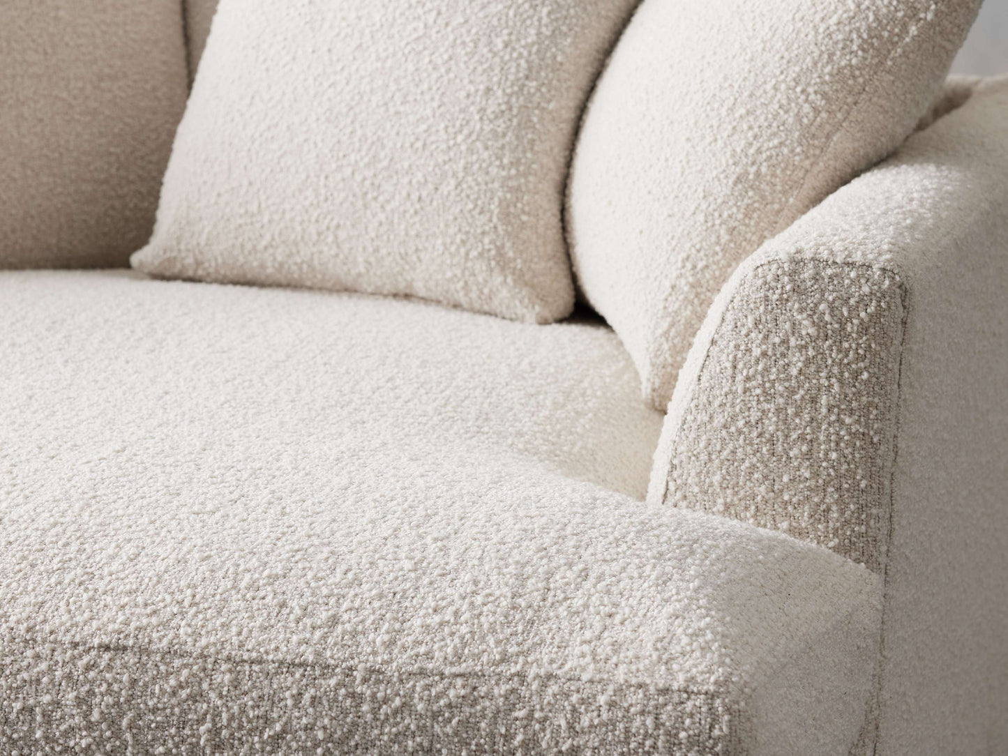 Vernon Two-Piece Right Arm Deep 43" Cuddle Chaise Sectional