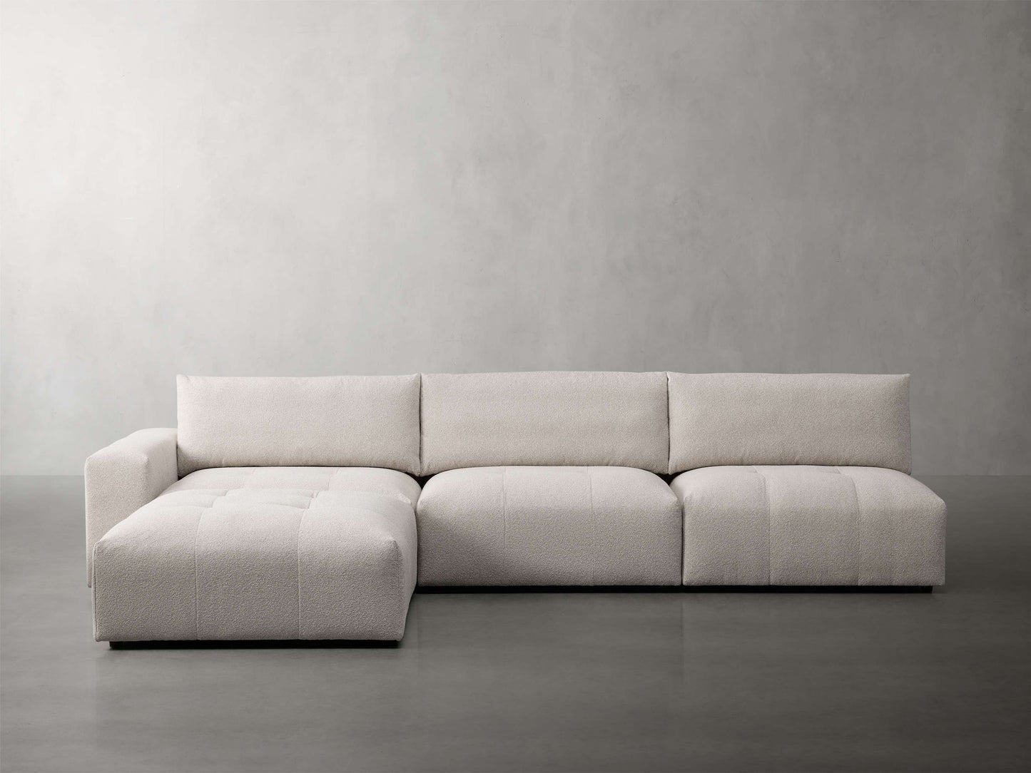 Keegan Four Piece Sectional with Ottoman