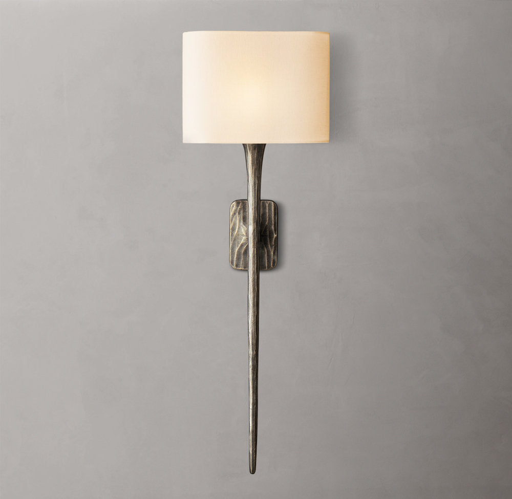 Thaddeus Grand Shaded Sconce