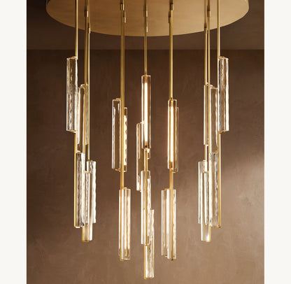 Audubon Crystal Round Chandelier 40"