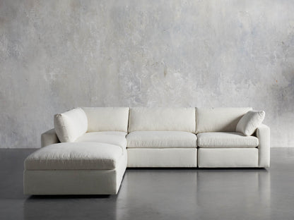 Beale Five-Piece Sectional with Ottoman