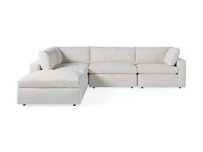Beale Five-Piece Sectional with Ottoman
