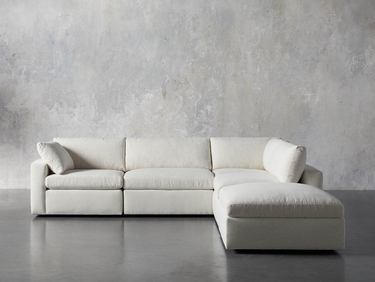 Beale Five-Piece Sectional with Ottoman