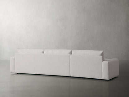 Kipton Wide Arm Two-Piece Chaise Sectional