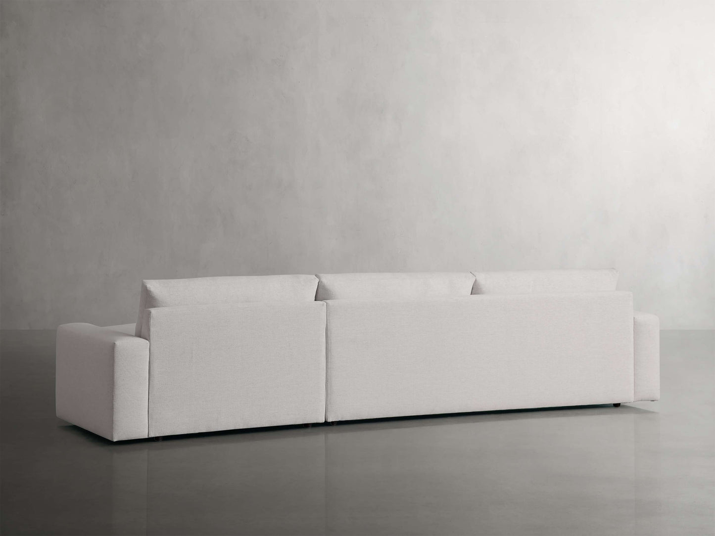 Kipton Wide Arm Two-Piece Chaise Sectional
