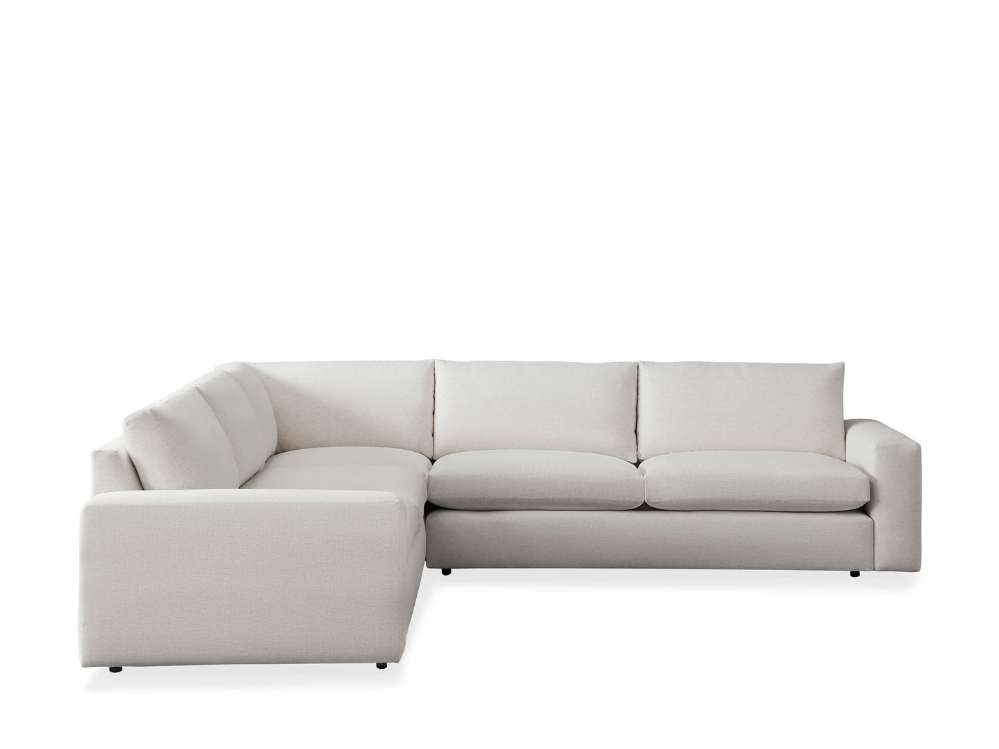 Kipton Wide Arm Three-Piece Corner Sectional