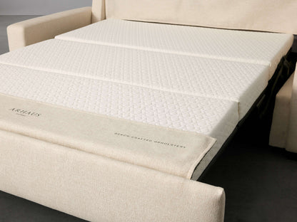 Remington Luxury King Sleeper Sofa in Wiley Parchment