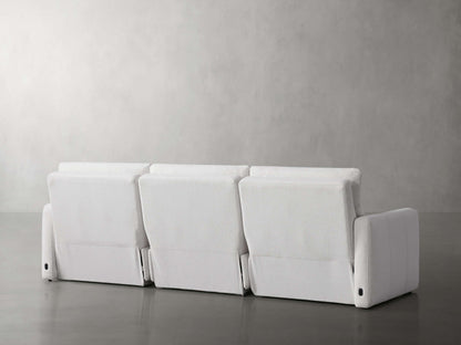 Rowland Tailored Three-Piece Motion Modular Sofa