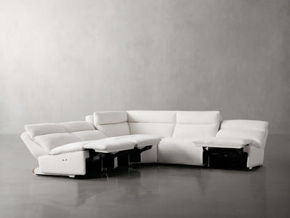 Rowland Tailored Five Piece Armless Motion Corner Sectional