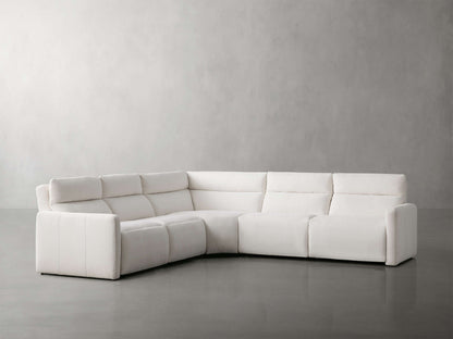 Rowland Tailored Five-Piece Motion Corner Sectional