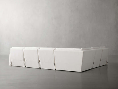 Rowland Tailored Six-Piece Motion Sectional