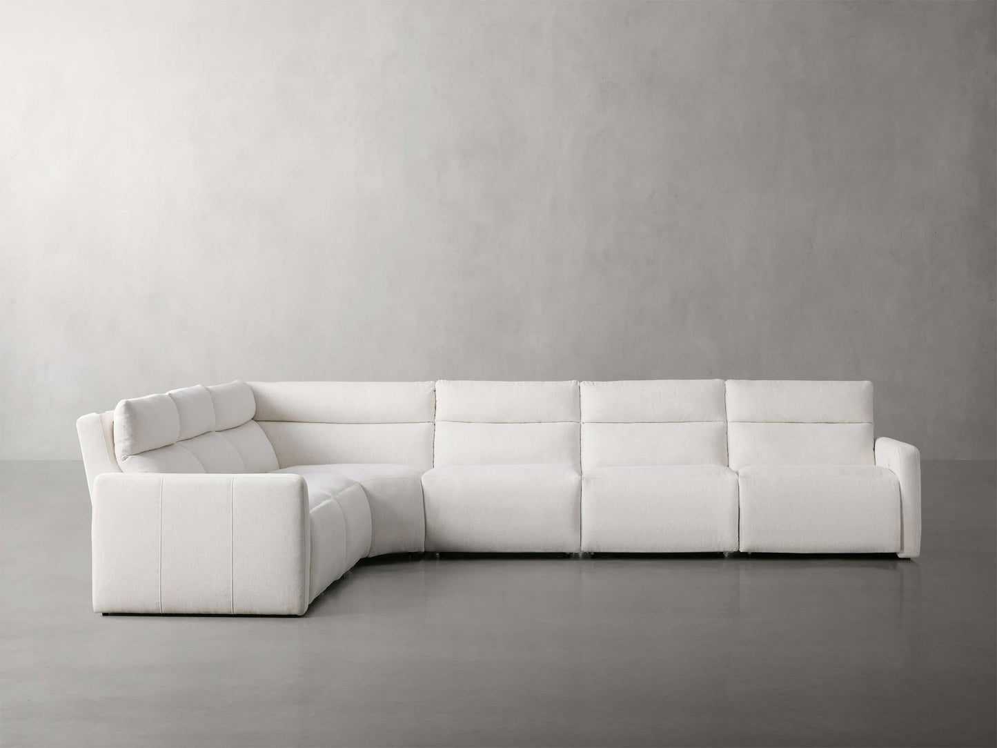 Rowland Tailored Six-Piece Motion Sectional