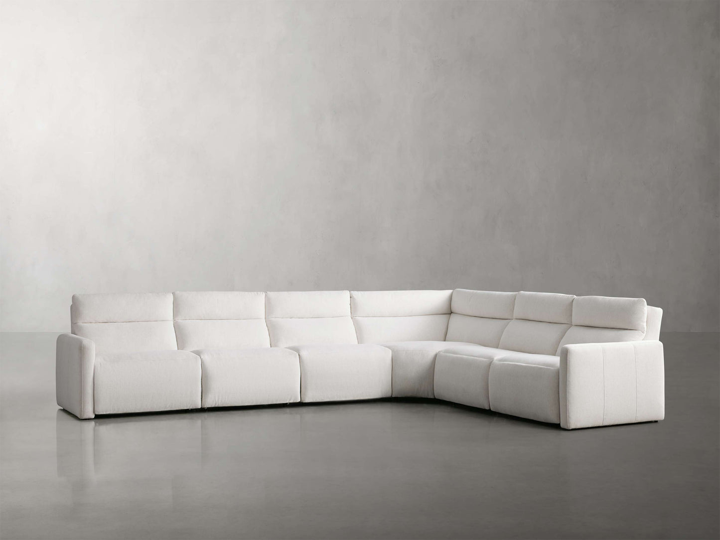 Rowland Tailored Six-Piece Motion Sectional