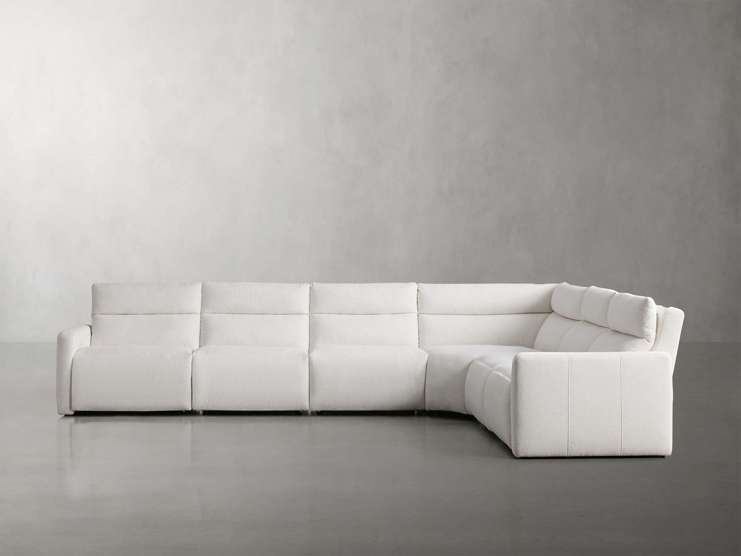 Rowland Tailored Six-Piece Motion Sectional