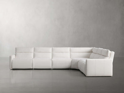 Rowland Tailored Six-Piece Motion Sectional