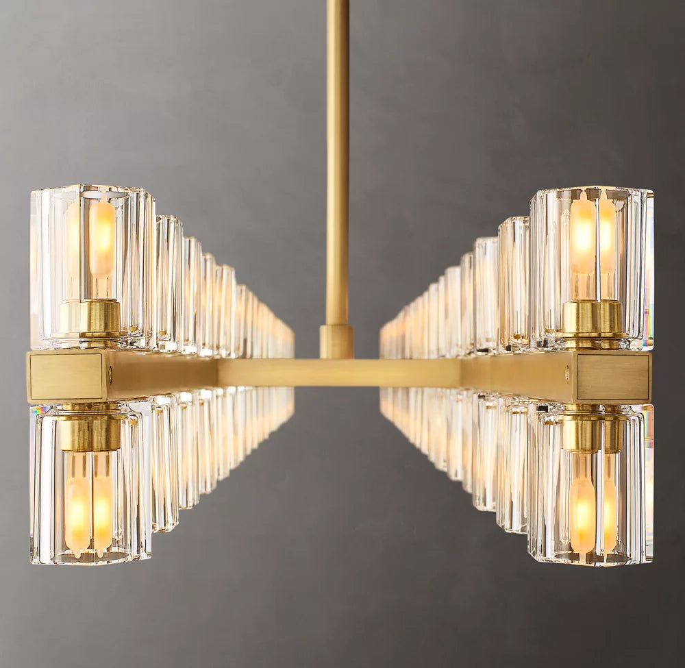 Arcachon LED Rectangular Chandelier 72"
