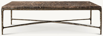 Thaddeus Marble Square Coffee Table