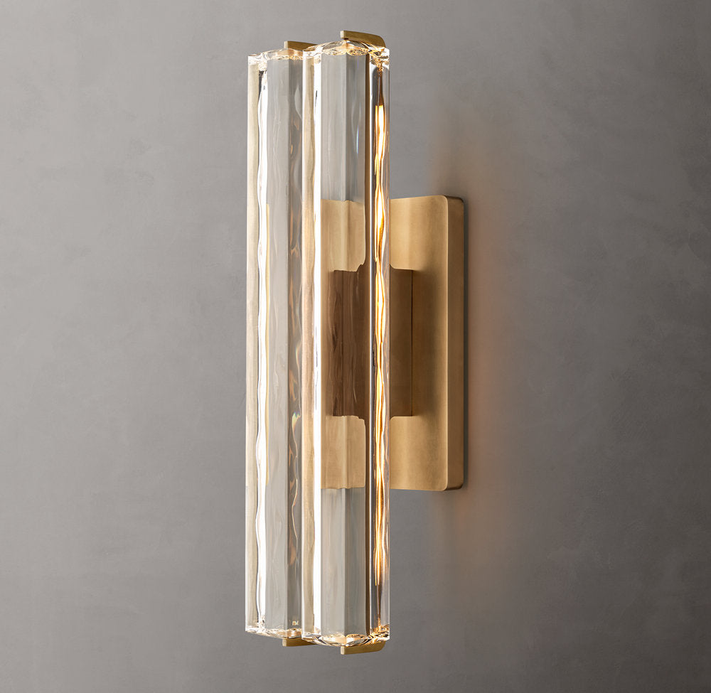 Audubon Crystal Double Sconce