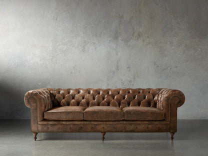 Wessex Leather Sofa