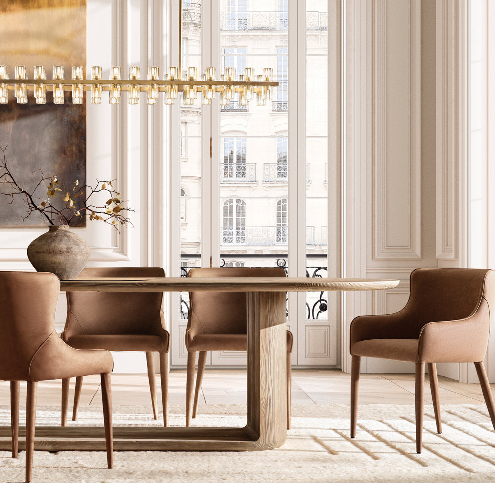 Arcachon LED Rectangular Chandelier 72"