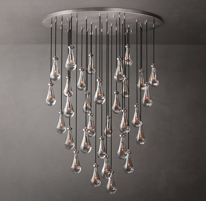 Rain Round Chandelier 60"