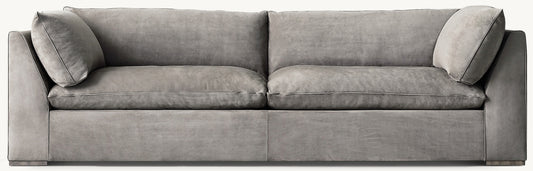 Costera Leather 2-Cushion Sofa