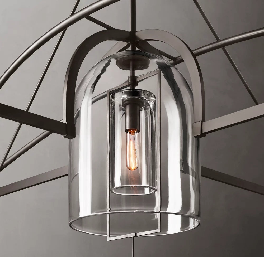 Fulcrum Grand Round Chandelier